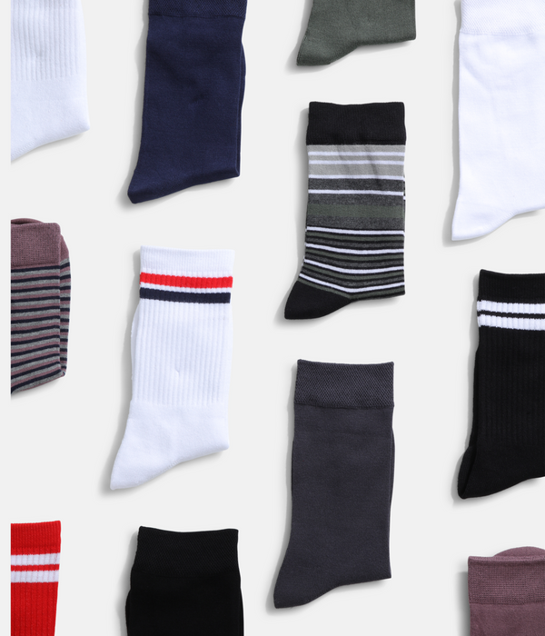 5-pack armygröna bambustrumpor