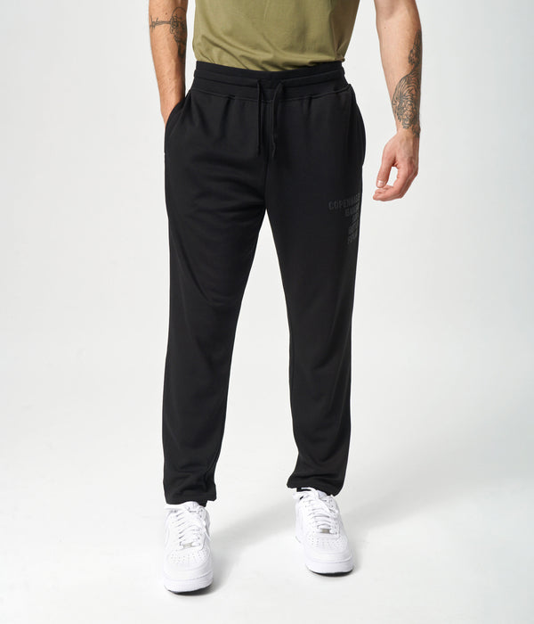 Svart bambu hoodie joggingset med logga Copenhagen Bamboo