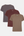3-pack bambu t-shirt brun/dekadent choklad/cub