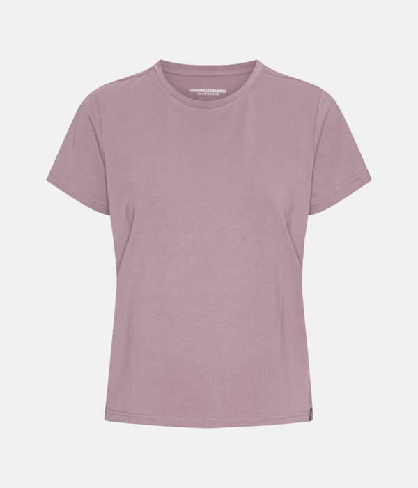 3-pack bambu t-shirt lila duva/dekadent choklad/terrakotta