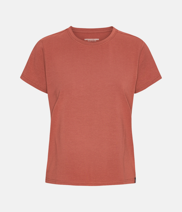 3-pack bambu t-shirt lila duva/dekadent choklad/terrakotta