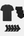 Bambupaket - T-shirt & Herrkalsonger & Strumpor - Svart