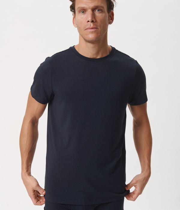 Bambupaket - T-shirt &amp; Underkläder &amp; Strumpor - Marinblå