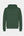 Grön bambu hoodie med logga