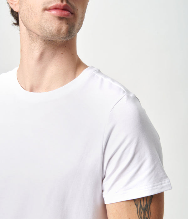3-pack bambu t-shirt vit/natthimmel/skogsnatt