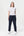 Navy bambus sweatpants med logo    Copenhagen Bamboo
