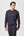 Mörkgrå bambu sweatshirt med logga