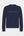 Navy bambu sweatshirt med logga