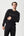 Svart bambu sweatshirt med logga