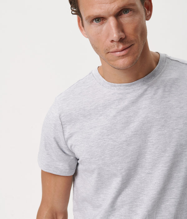 3-pack bambu t-shirt svart/vit/ljusgrå
