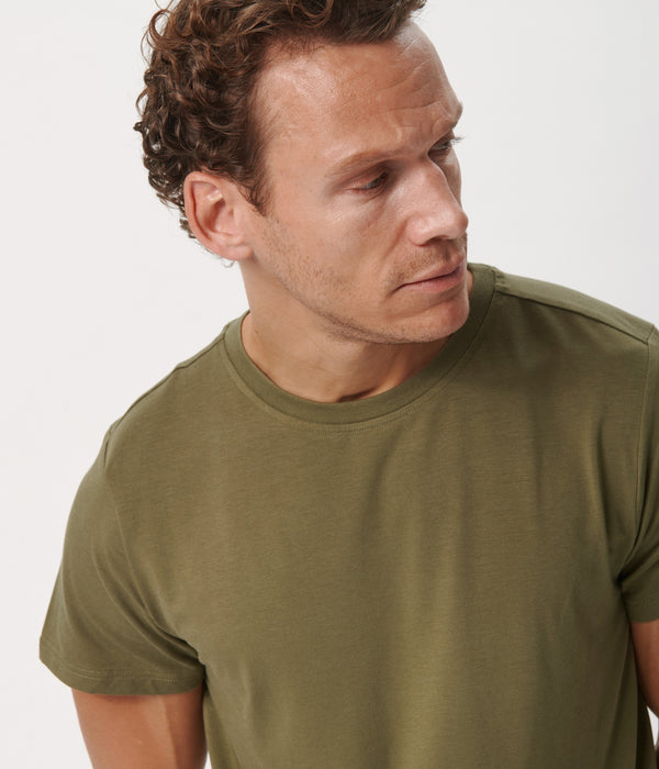 3-pack bambu t-shirt grön/oliv/skogsmörk