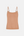 Tan bambulinne med smala axelband - 2-pack